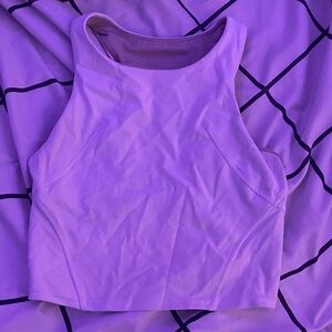 lululemon athletica White Crop Top